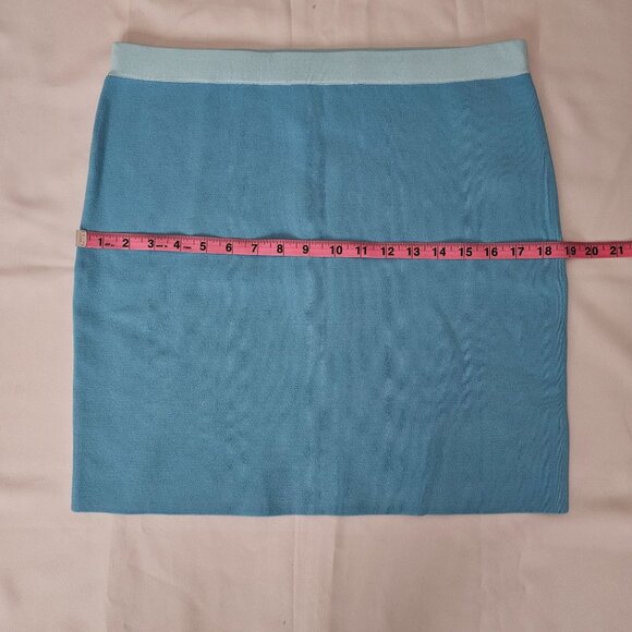 House Of Harlow 1960 Women's Blue Combo Crop Top And Skirt Set Size L/G NWT - Picture 13 of 15